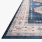 Loloi II Heidi  2" x 5" Denim and Blush Area Rug, , large