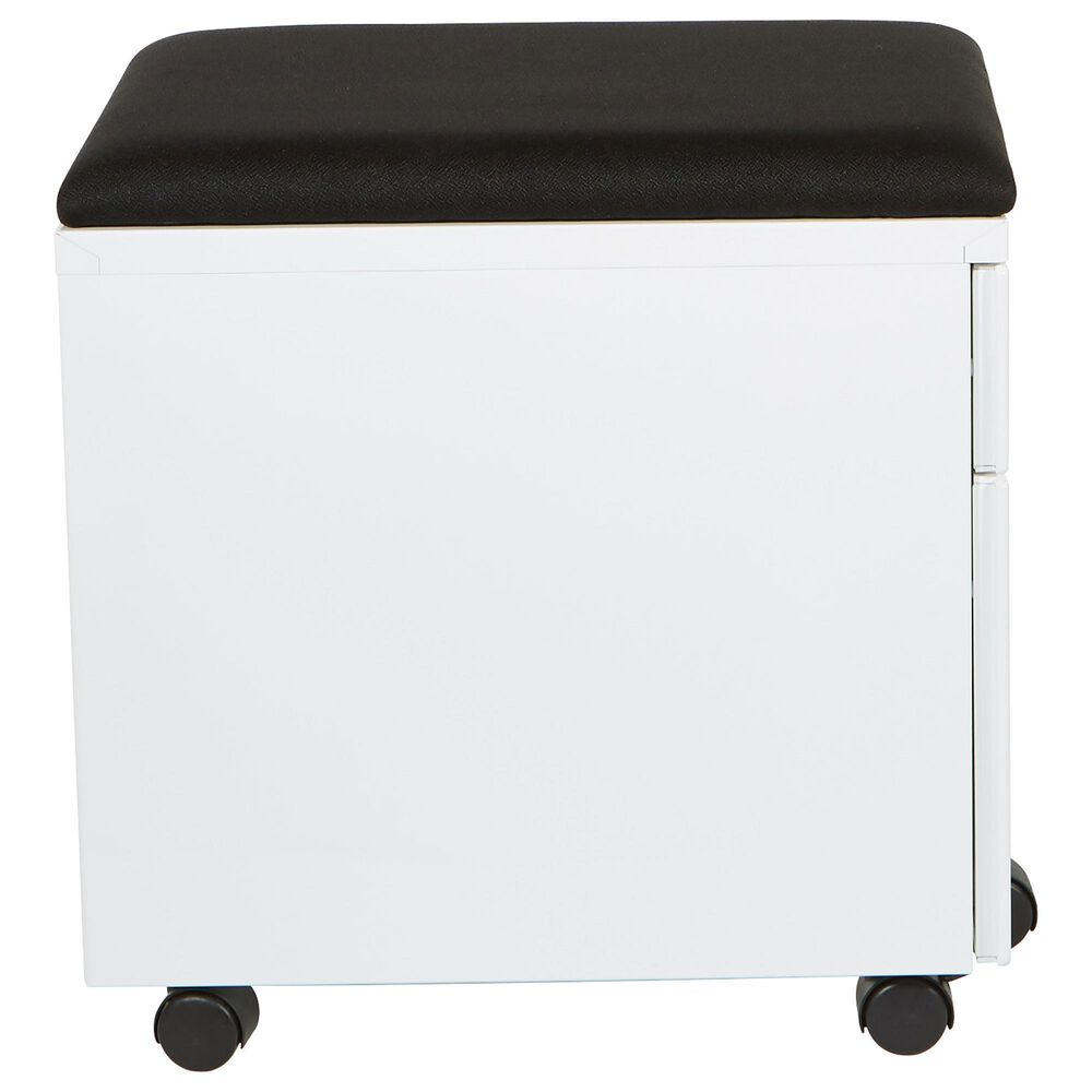 OSP Home File Cabinet in Black and White, , large