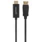 Manhattan 3" 4K DisplayPort to HDMI Cable in Black, , large