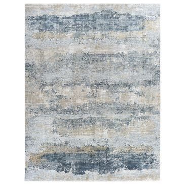 Surya Brunswick 12" x 15" Sage, Gray, White and Blue Area Rug, , large