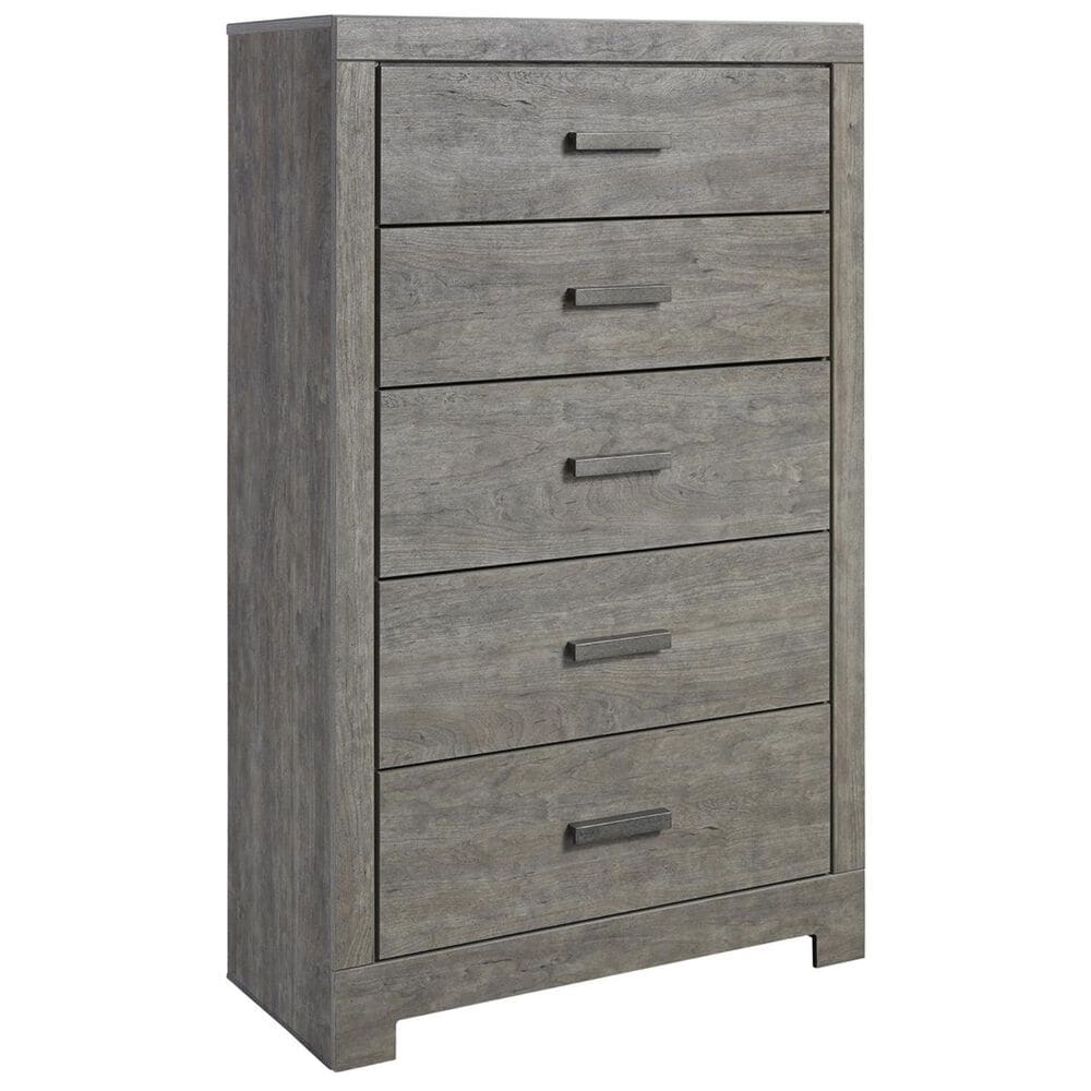 Signature Design by Ashley Culverbach 5 Drawer Chest in Driftwood Gray, , large