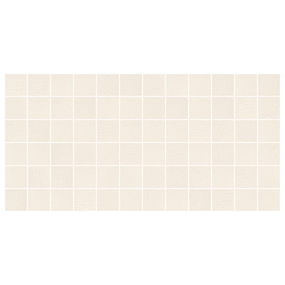 Dal-Tile Keystone Biscuit 2" x 2" Square on 12" x 24" Ceramic Mosaic Sheet, , large