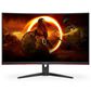 AOC 31.5" WLED Curved FreeSync FHD Gaming Monitor in Black and Red, , large