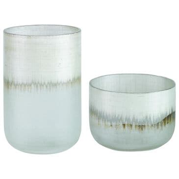 Uttermost Frost Vase in Silver (Set of 2), , large