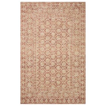 Loloi Cecelia 5" x 7"6" Rust and Natural Area Rug, , large