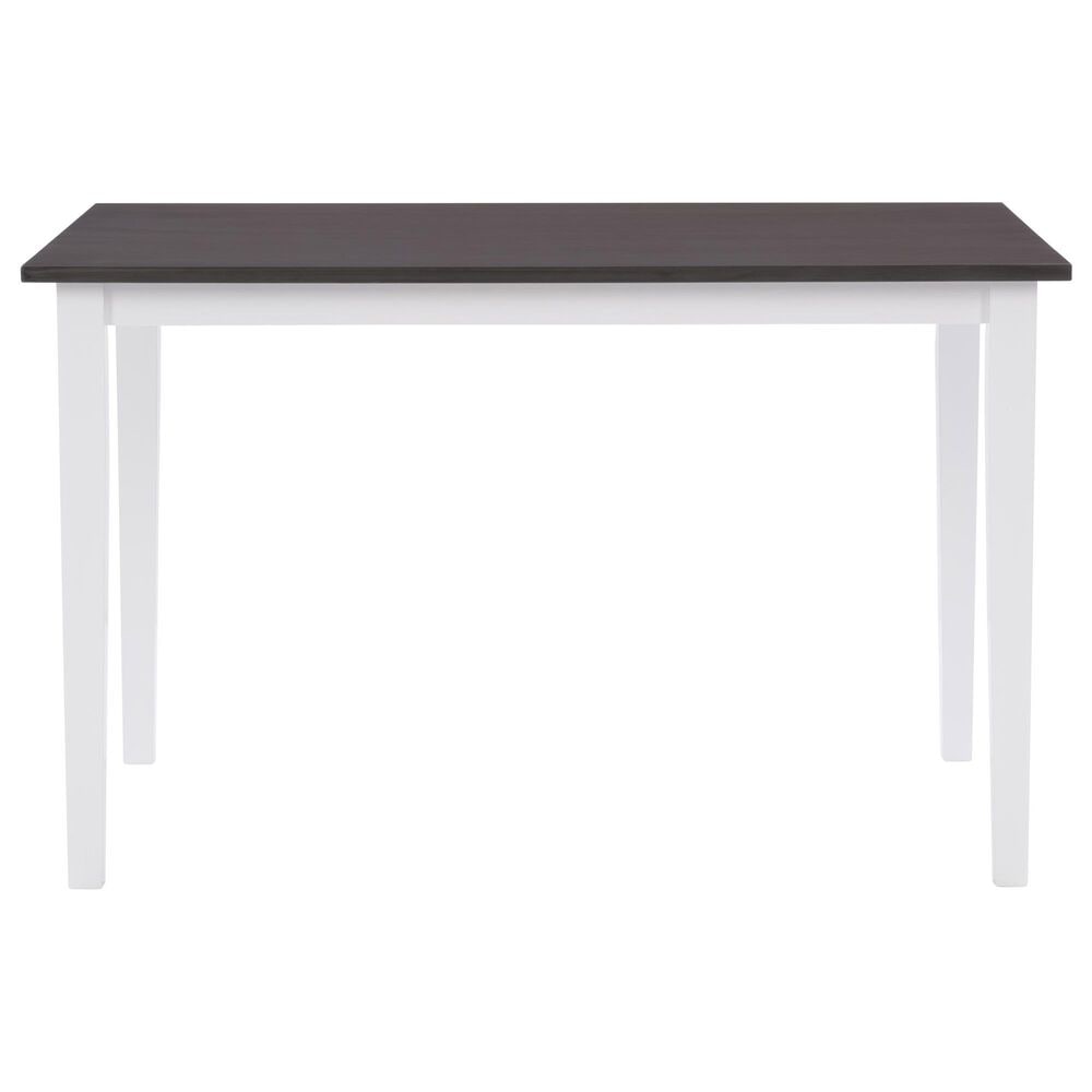 CorLiving Michigan Dining Table in White/Grey, , large