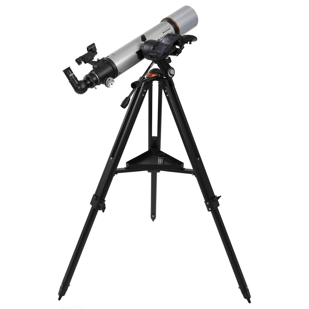 Celestron Starsense Explorer DX 102AZ Smartphone App-Enabled Refractor Telescope in Silver, , large