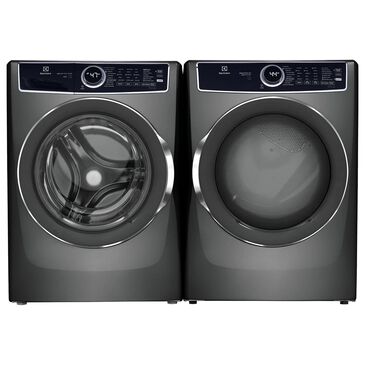 Electrolux 4.5 Cu. Ft. Front Load Washer and 8 Cu. Ft. Electric Dryer Laundry Pair in Titanium, , large