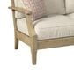 Signature Design by Ashley Clare View Loveseat with Beige Cushion in Antique Teak, , large