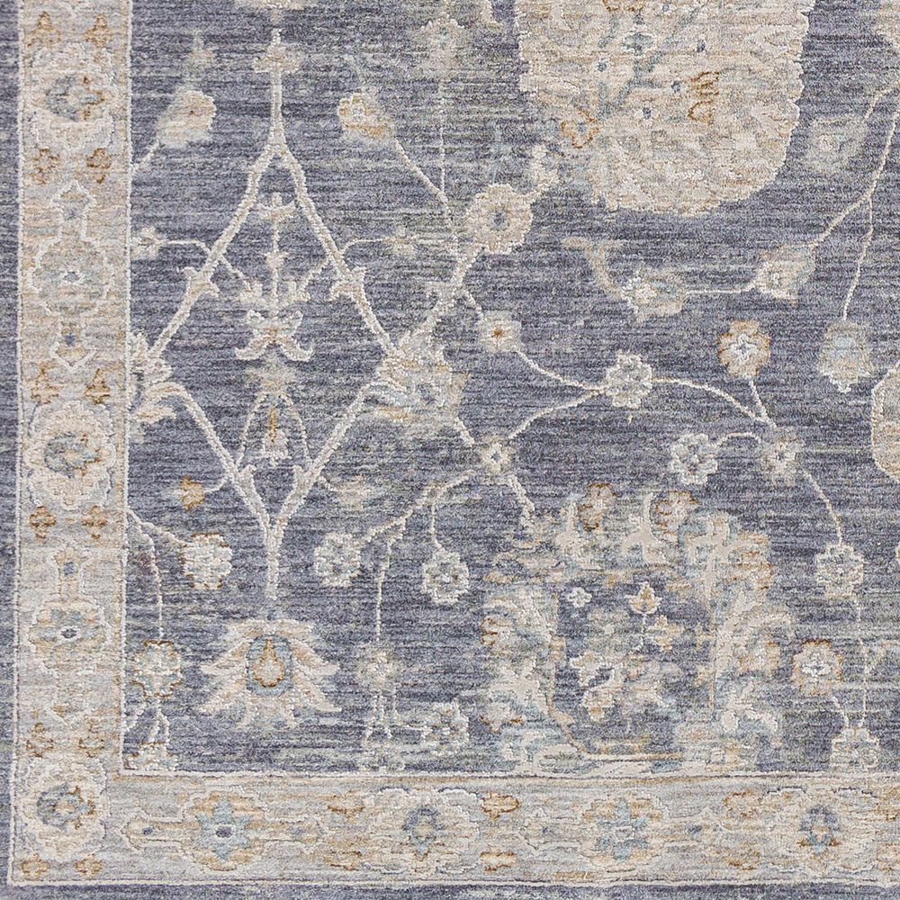 Surya Avant Garde 2&#39;7&quot; x 7&#39;3&quot; Gray, Beige and Denim Runner, , large