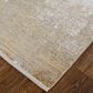 Feizy Rugs Cadiz 3"2" x 5" Beige Area Rug, , large