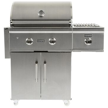 Coyote Outdoor 28" C-Series Liquid Propane Grill with Cart in Stainless Steel, , large