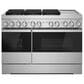 Jenn-Air Noir 48" Dual-Fuel Professional Range in Stainless Steel, , large