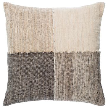 Surya Bartram 18" x 18" Throw Pillow in Cream, Brown and Charcoal, , large