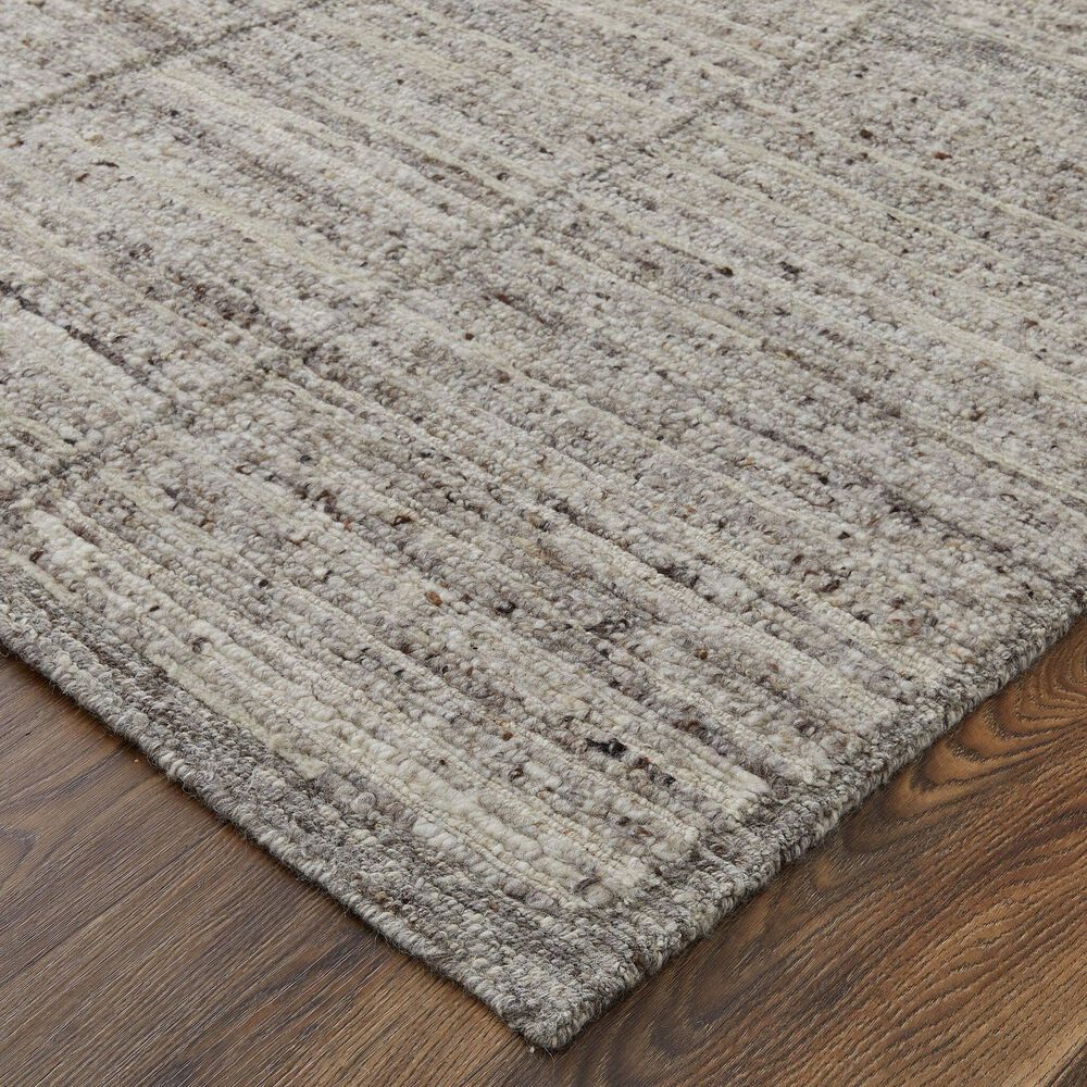 Feizy Rugs Navaro 2&#39; x 3&#39; Gray and Brown Area Rug, , large