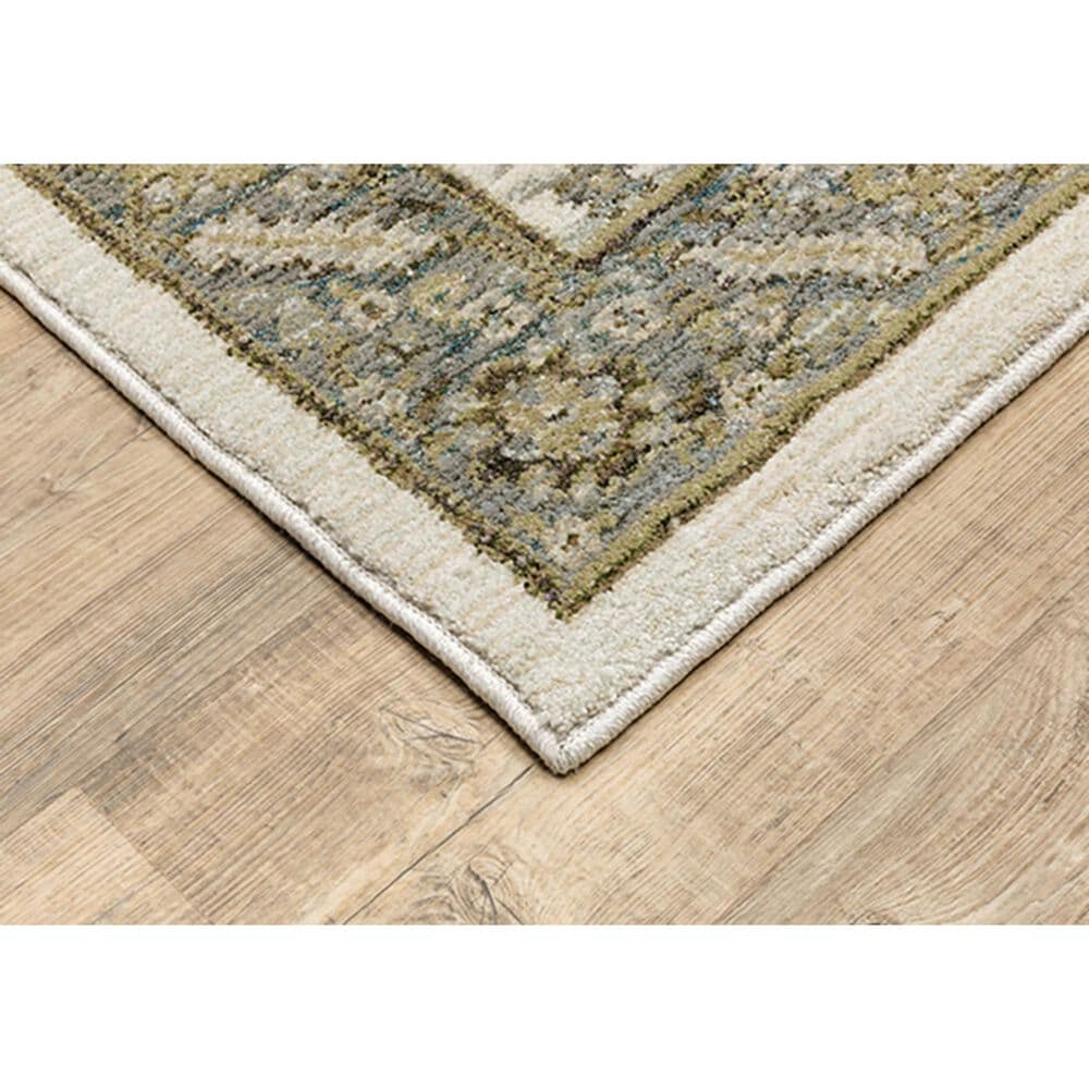 Oriental Weavers Andorra Oriental 8918I 10&#39; x 13&#39;2&quot; Stone Area Rug, , large