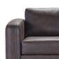 Hughes Furniture Stationary Loveseat in Whaler Bronze, , large
