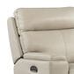 Italiano Furniture Bryant Power Reclining Loveseat in Taupe, , large