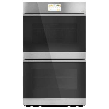 GE Appliances 30" Smart Built-In Convection Double Wall Oven in Glass Stainless Steel, , large