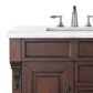 James Martin Brookfield 36" Single Bathroom Vanity in Warm Cherry with 3 cm Arctic Fall Solid Surface Top and Rectangle Sink, , large