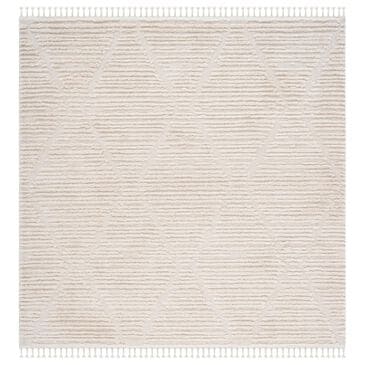 Safavieh Marrakesh 10" Square Beige Area Rug, , large