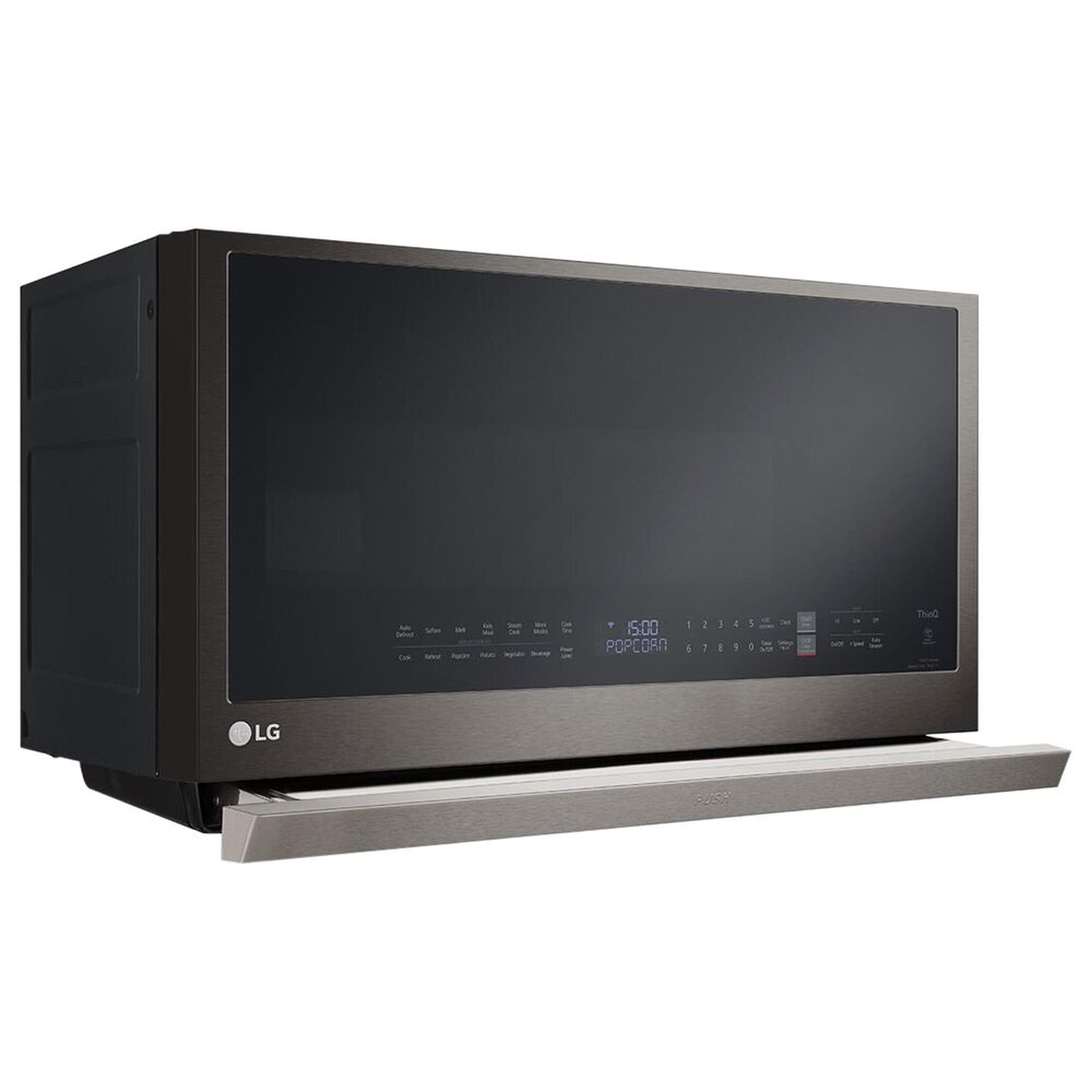 LG 2.1 Cu. Ft. Over-the-Range Microwave Oven with EasyClean in Black Stainless Steel, , large