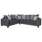 Arapahoe Home 2-Piece L-Shaped Stationary Sectional in Gray, , large
