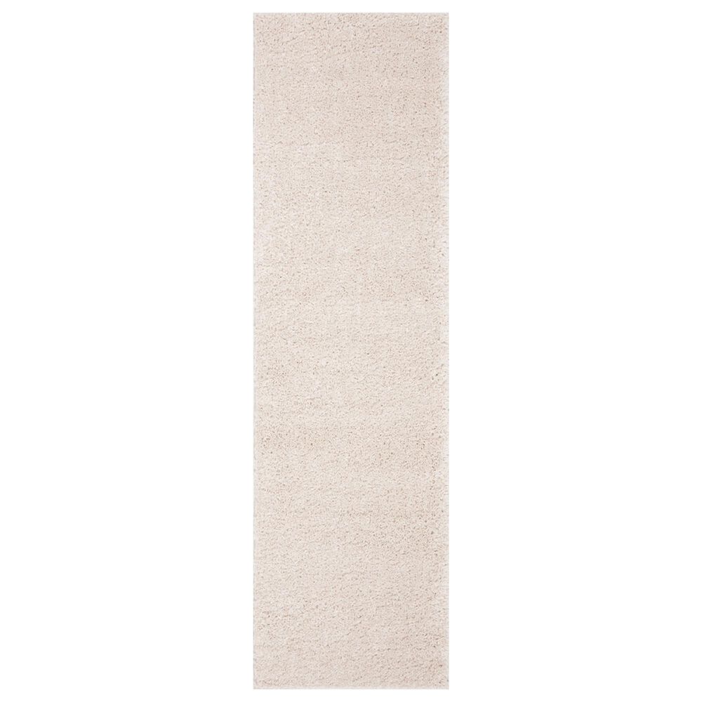 Safavieh August Shag AUG900D 2"3" x 18" Beige Runner, , large