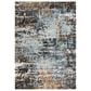 RIZZY Elite 10" x 13" Light Gray, Denim and Brown Area Rug, , large