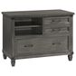 Hawthorne Furniture Foundry 3-Drawer Lateral File Cabinet in Brushed Pewter, , large