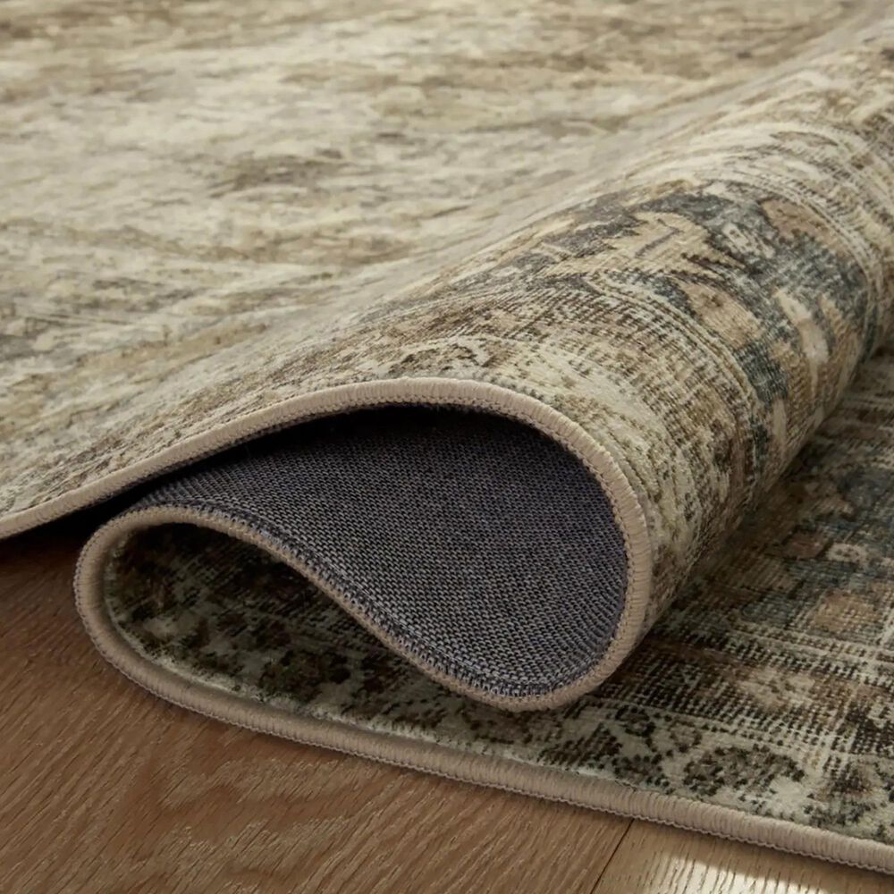 Magnolia Home Sinclair 2&#39;3&quot; x 3&#39;9&quot; Pebble and Taupe Area Rug, , large