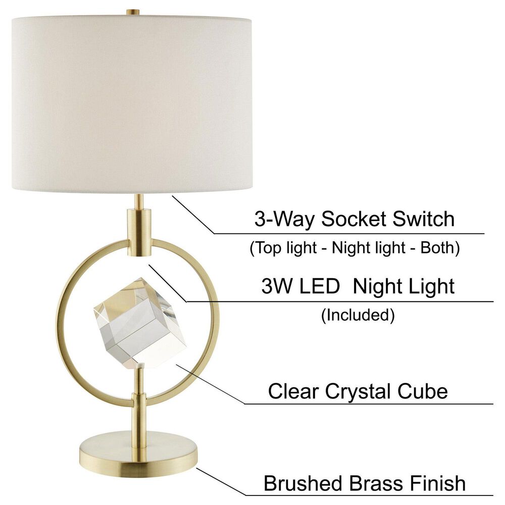 Lite Source Sanna Table Lamp in Gold, , large