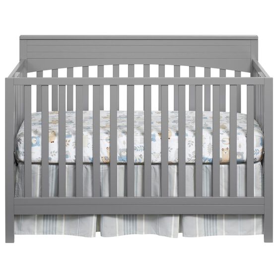 Oxford Baby Harper 4-In-1 Convertible Crib in Dove Grey