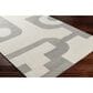 Surya Brook 5" x 7"6" Beige and Charcoal Area Rug, , large