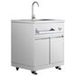Thor Kitchen Outdoor Kitchen Sink Cabinet in Stainless Steel, , large