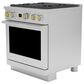 Monogram 30" All Gas Professional Range with 4 Burners in Stainless Steel, , large