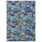 Dalyn Rug Company Seabreeze Abstract 5" x 7"6" Indigo Area Rug, , large