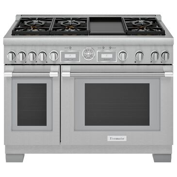 Thermador 48" Pro Grand Dual Fuel Range with 6 Burners in Stainless Steel, , large