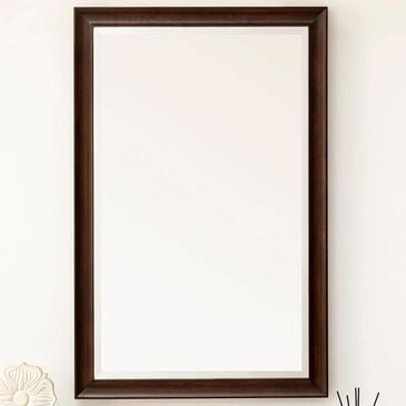 James Martin Glenbrooke 26" Rectangular Mirror in Burnished Mahogany, , large