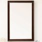 James Martin Glenbrooke 26" Rectangular Mirror in Burnished Mahogany, , large