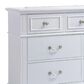 Mayberry Hill Alana 5-Piece Twin Bedroom Set in White Lacquer, , large