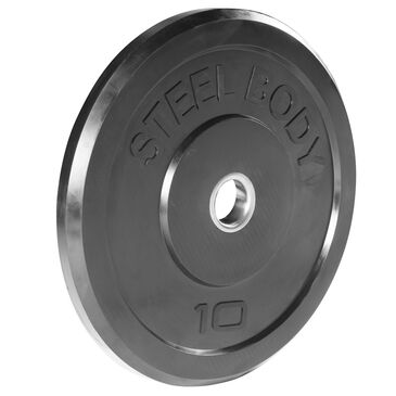 Steelbody 10 Lb Olympic Rubber Bumper Plate, , large