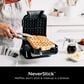 Ninja Belgian Waffle Maker Pro NeverStick in Black and Stainless Steel, , large
