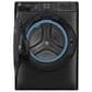 G.E. 5 Cu. Ft. Front Load Washer and 7.8 Cu. Ft. Gas Dryer Laundry Pair with 16" Pedestal in Carbon Graphite, , large