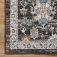 Loloi II Odette 4" x 6" Charcoal and Multicolor Area Rug, , large