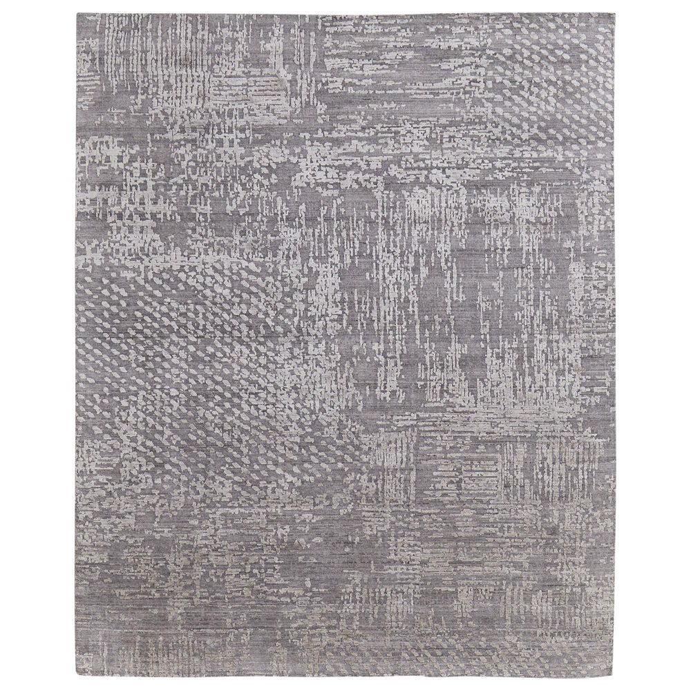 Feizy Rugs Eastfield 69A9F 8" x 10" Dark Gray Area Rug, , large