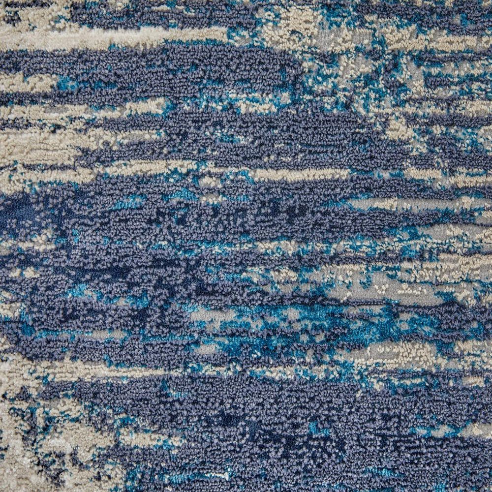 Feizy Rugs Indio 1&#39;8&quot; x 2&#39;10&quot; Beige and Blue Area Rug, , large