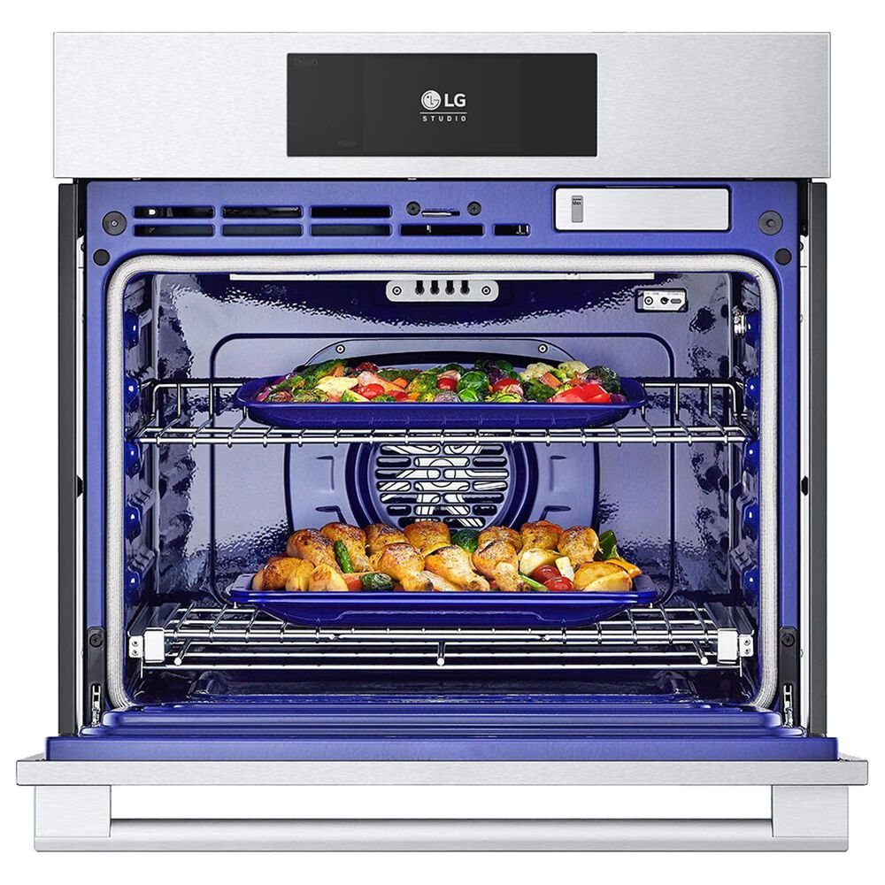 LG STUDIO 30&quot; Electric Single Wall Oven in Stainless Steel, , large