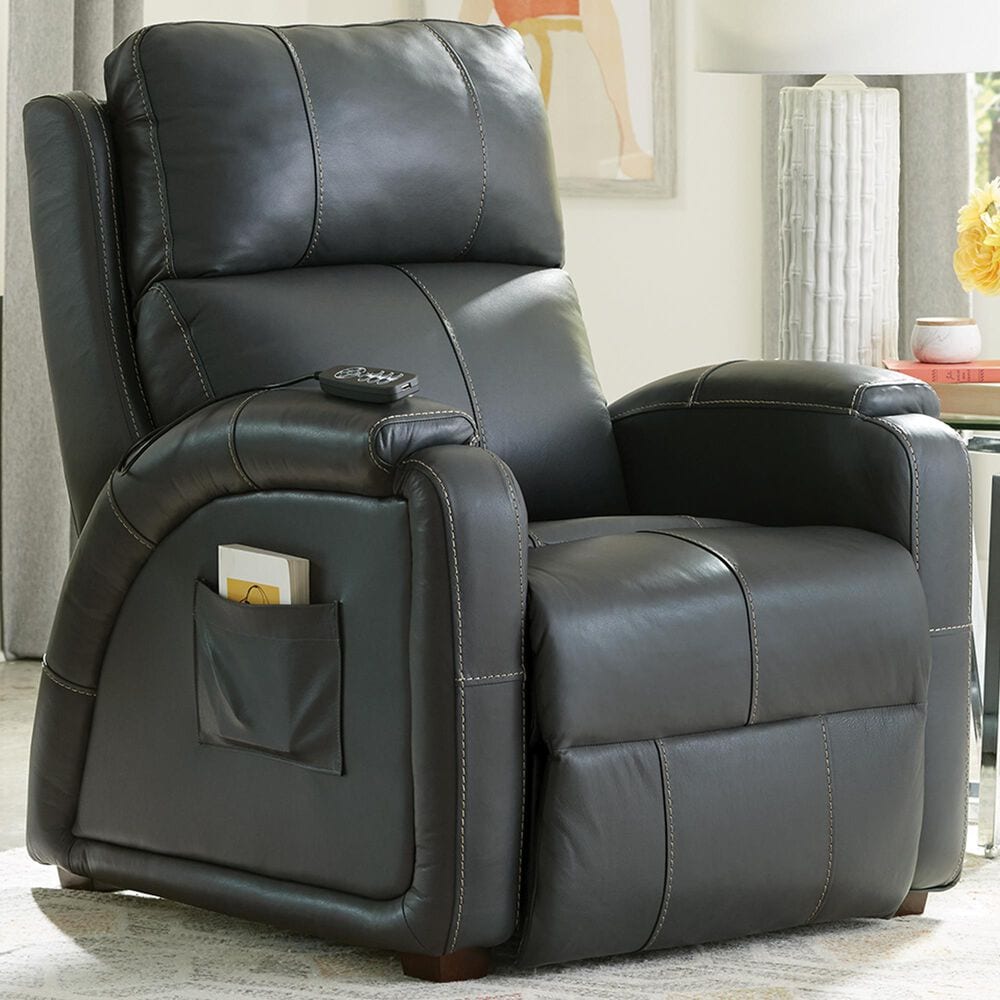 Catnapper Reliever Zero Gravity Power Recliner in Gunmetal, , large