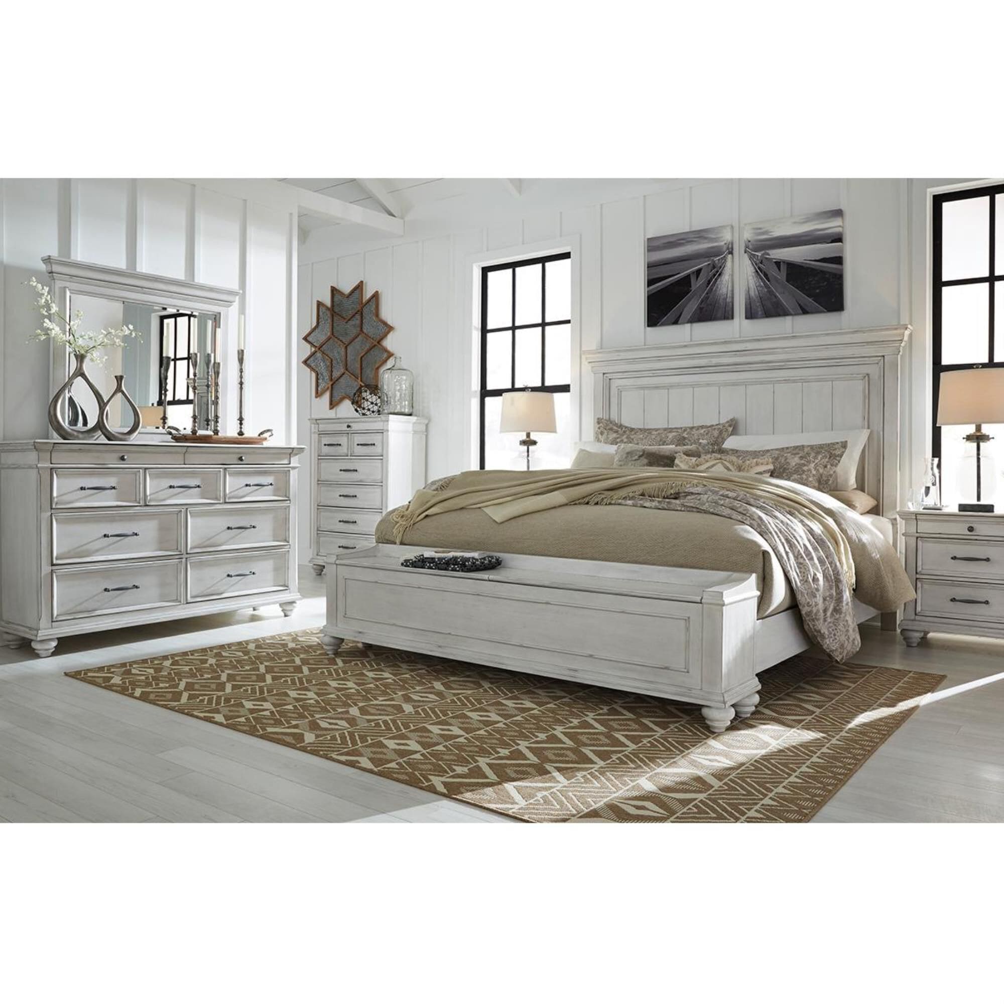 Signature Design by Ashley Kanwyn 4 Piece Queen Bedroom Set in 